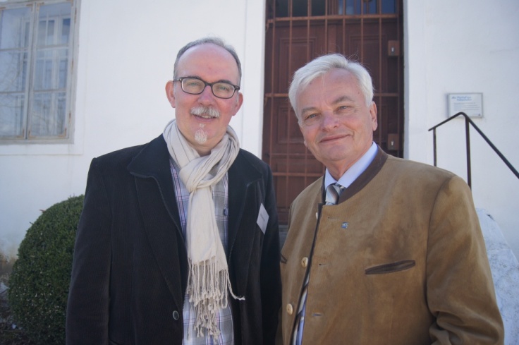 Dr. Richard Edl (Verein Freunde Museumsdorf Nieddersulz) und Bgm. Herbert Nowohradsky (Landtagspräsident a.D.)